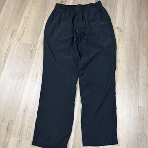 prAna Stretch Zion Field Pants Womens Medium Black Pull On Hiking Travel